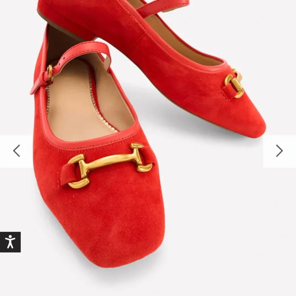 New BODEN Iris Snaffle Mary Jane Flats Size 6 - Picture 5 of 10